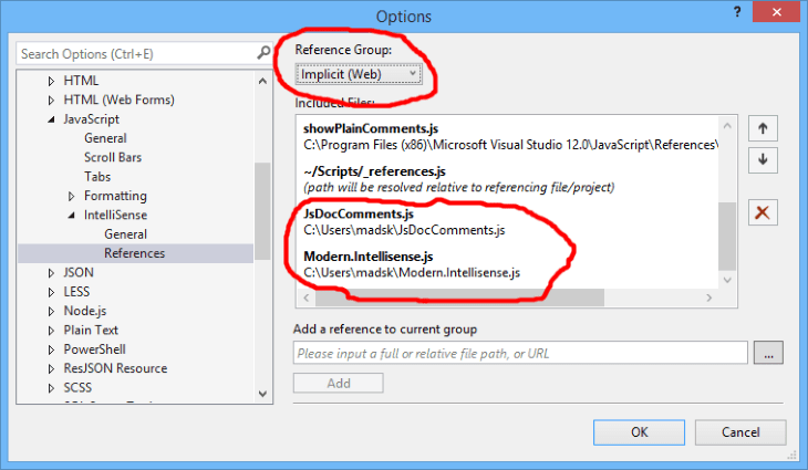 visual studio javascript intellisense formatter visual studio javascript intellisense formatter